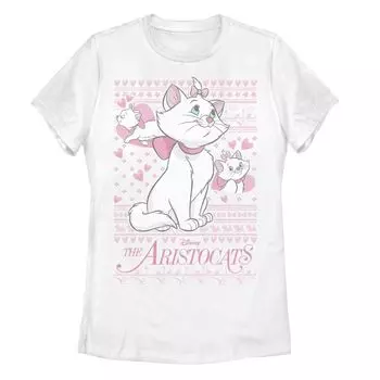 Футболка-свитер Ugly Christmas от Disney The Aristocats Marie Juniors Licensed Character