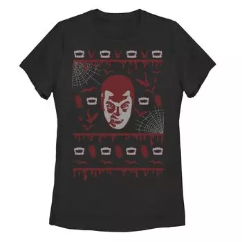 Футболка-свитер Universal Monsters Dracula для юниоров, рождественский уродливый свитер Licensed Character