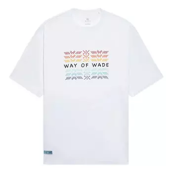 Футболка свободная футболка с принтом «way of wade» Li-Ning, белый