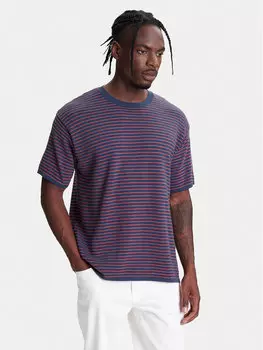 Футболка свободного кроя 1195K109V United Colors Of Benetton, синий