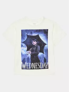 Футболка свободного кроя 13228850 Name It, белый