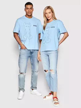 Футболка свободного кроя 2005, синий