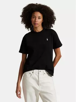 Футболка свободного кроя 211967104002 Polo Ralph Lauren, черный
