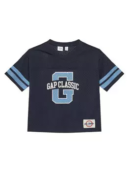 Футболка свободного кроя 729404-02 Gap, синий