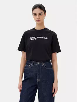 Футболка свободного кроя A1W17005 Karl Lagerfeld, черный