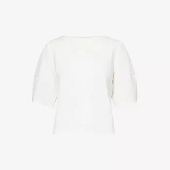 Футболка свободного кроя AirEssentials из эластичной ткани с круглым вырезом Spanx, цвет powder