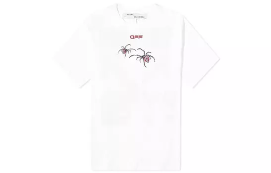 Футболка свободного кроя Arachno Arrows Off-White