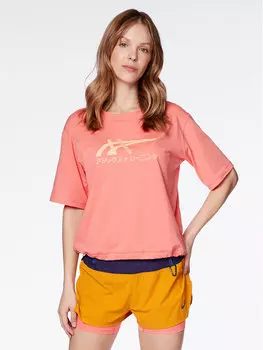 Футболка свободного кроя Asics, розовый