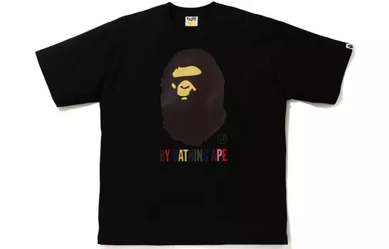 Футболка свободного кроя BAPE Colors By Bathing Ape A Bathing Ape, розовый