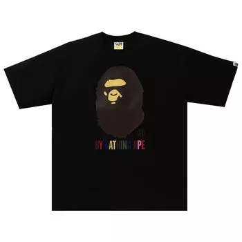 Футболка свободного кроя BAPE Colors By Bathing Ape, черная