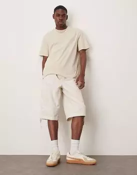 Футболка свободного кроя Barbour Banford цвета овсянки