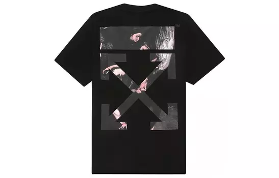 Футболка свободного кроя Caravaggio Arrows Off-White