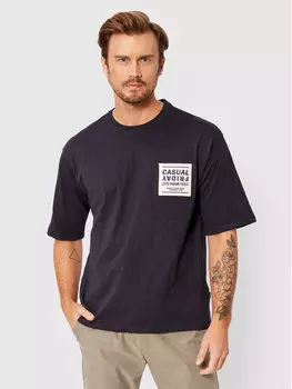 Футболка свободного кроя Casual Friday, синий