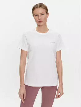 Футболка свободного кроя Columbia, белый