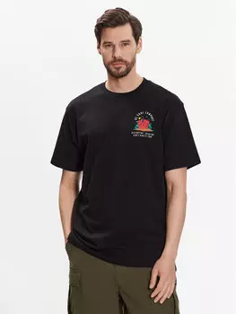 Футболка свободного кроя Dc, черный