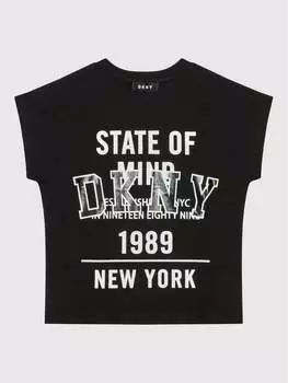 Футболка свободного кроя Dkny, черный