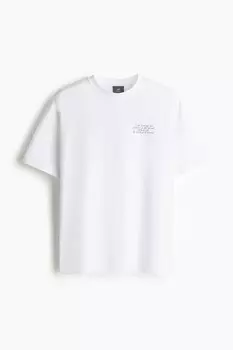 Футболка свободного кроя H&M, мультиколор