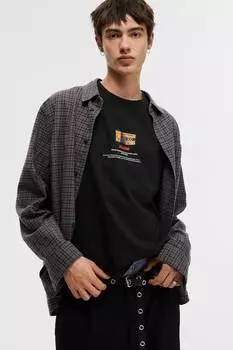 Футболка свободного кроя H&M, мультиколор