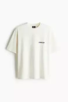 Футболка свободного кроя H&M, мультиколор