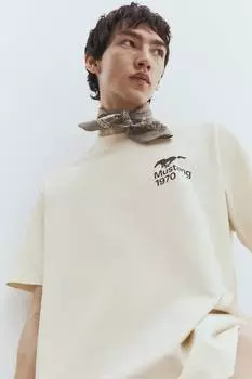 Футболка свободного кроя H&M, мультиколор