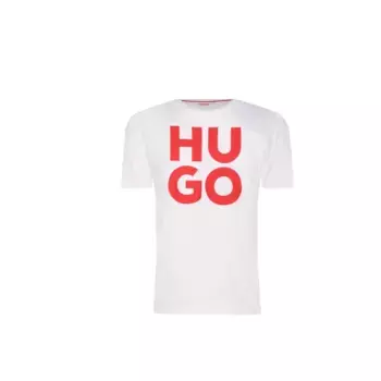 Футболка свободного кроя Hugo, белый