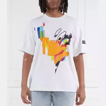 Футболка свободного кроя Iceberg, белый