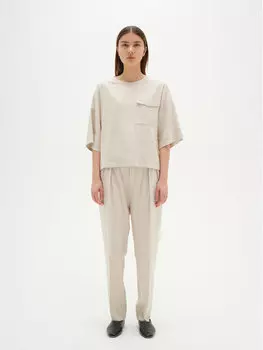 Футболка свободного кроя Inwear, экрю