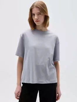 Футболка свободного кроя из био-котона Ovs, цвет light grey