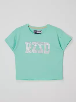 Футболка свободного кроя из хлопка модель «Шарлотта» Raizzed, мятный