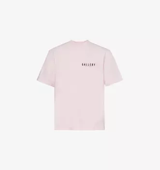 Футболка свободного кроя из хлопкового джерси Agolde x rsvp с круглым вырезом Agolde X Rsvp, розовый