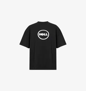 Футболка свободного кроя из хлопкового джерси с круглым вырезом Sisters & Seekers, черный