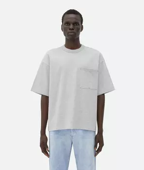 Футболка свободного кроя из плотного джерси Bottega Veneta