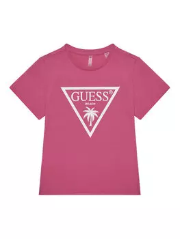 Футболка свободного кроя J5GI36 JA914 Guess, розовый