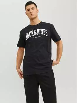 Футболка свободного кроя Jack&Jones, черный