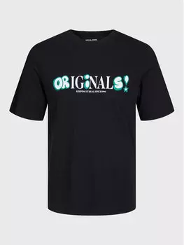 Футболка свободного кроя Jack&Jones, черный