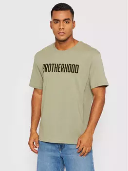 Футболка свободного кроя Jack&Jones, зеленый