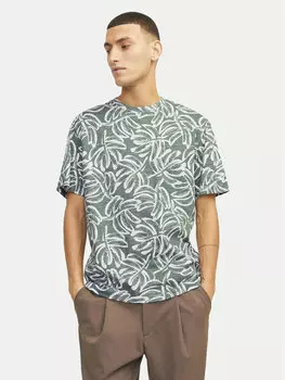 Футболка свободного кроя Jack&Jones, зеленый