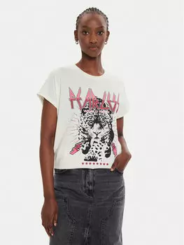 Футболка свободного кроя Jjxx, экрю