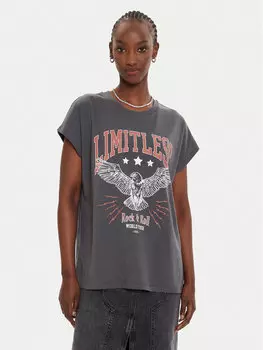 Футболка свободного кроя Jjxx, серый