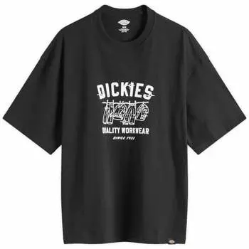 Футболка свободного кроя Laundry Dickies, черный