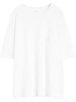 Футболка свободного кроя LEMAIRE, белый
