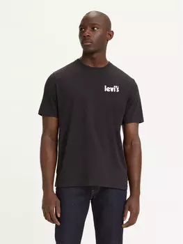 Футболка свободного кроя Levi's, черный