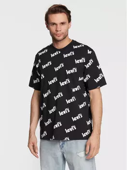 Футболка свободного кроя Levi's, черный