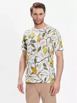 Футболка свободного кроя Lindbergh, белый