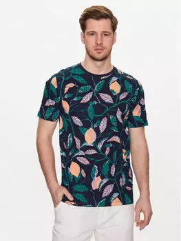 Футболка свободного кроя Lindbergh, синий