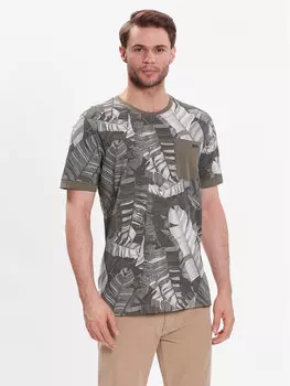 Футболка свободного кроя Lindbergh, зеленый