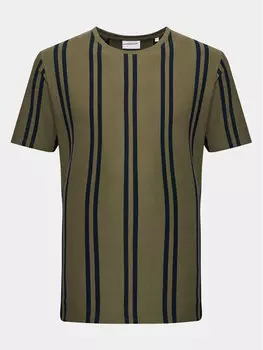 Футболка свободного кроя Lindbergh, зеленый