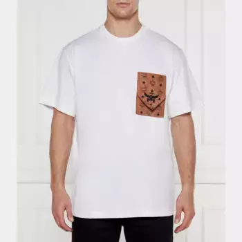 Футболка свободного кроя Mcm, белый