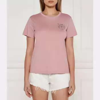 Футболка свободного кроя Nambrone Pinko, розовый