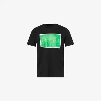 Футболка свободного кроя Oasis Pitch, черный